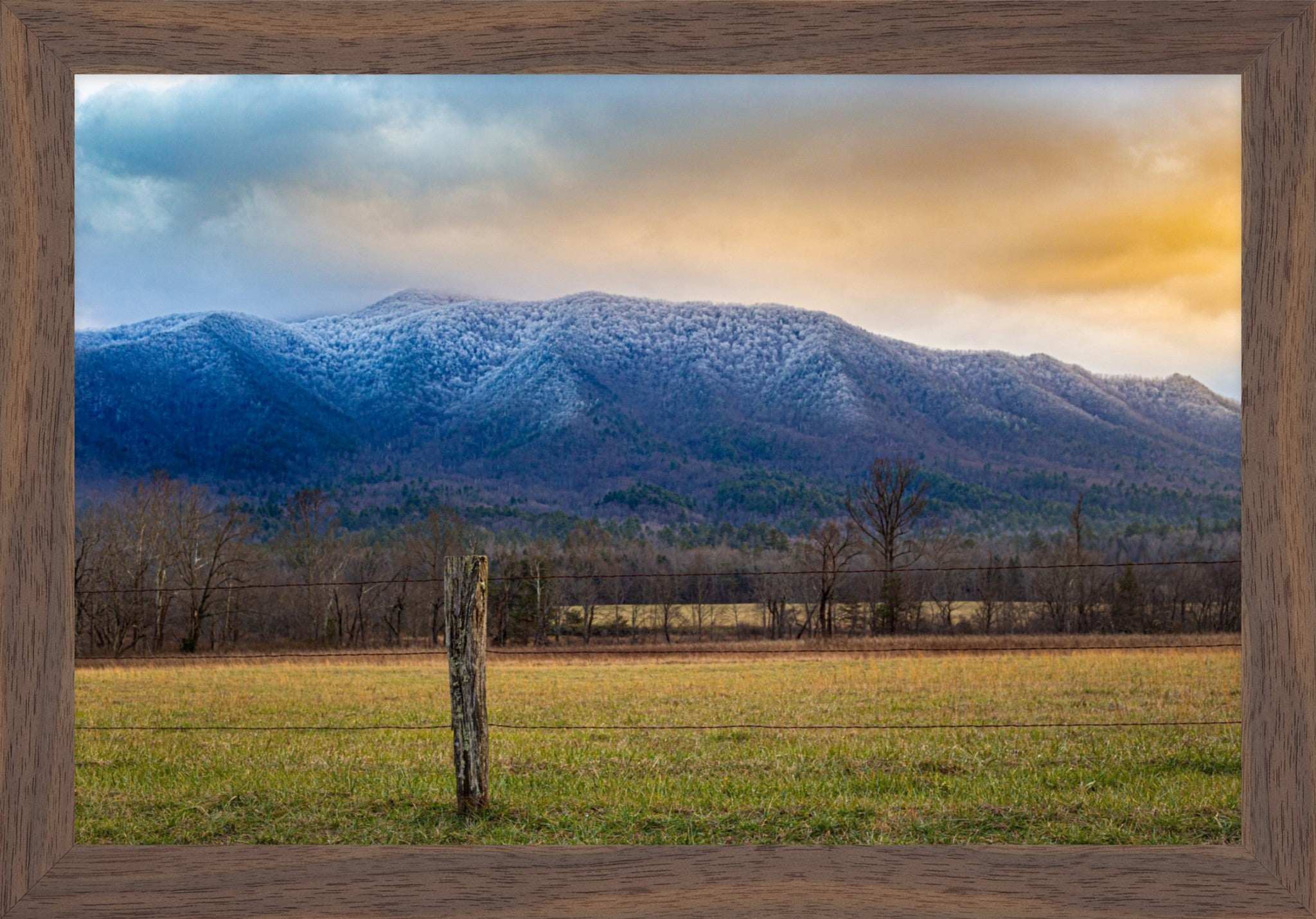 Cades Cove Fine Art Photograph | Framed